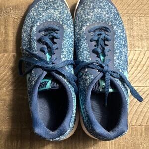 Nike Flex Experience Blue Sneakers Runner Core Women's Size 7
